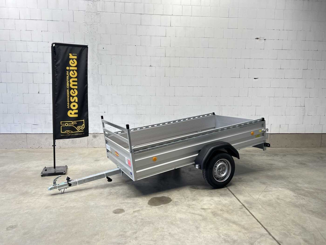 Nauja Automobilinė priekaba BOECKMANN TL-AL 2513/75 Profi Kastenanhänger ungebremst: foto 22