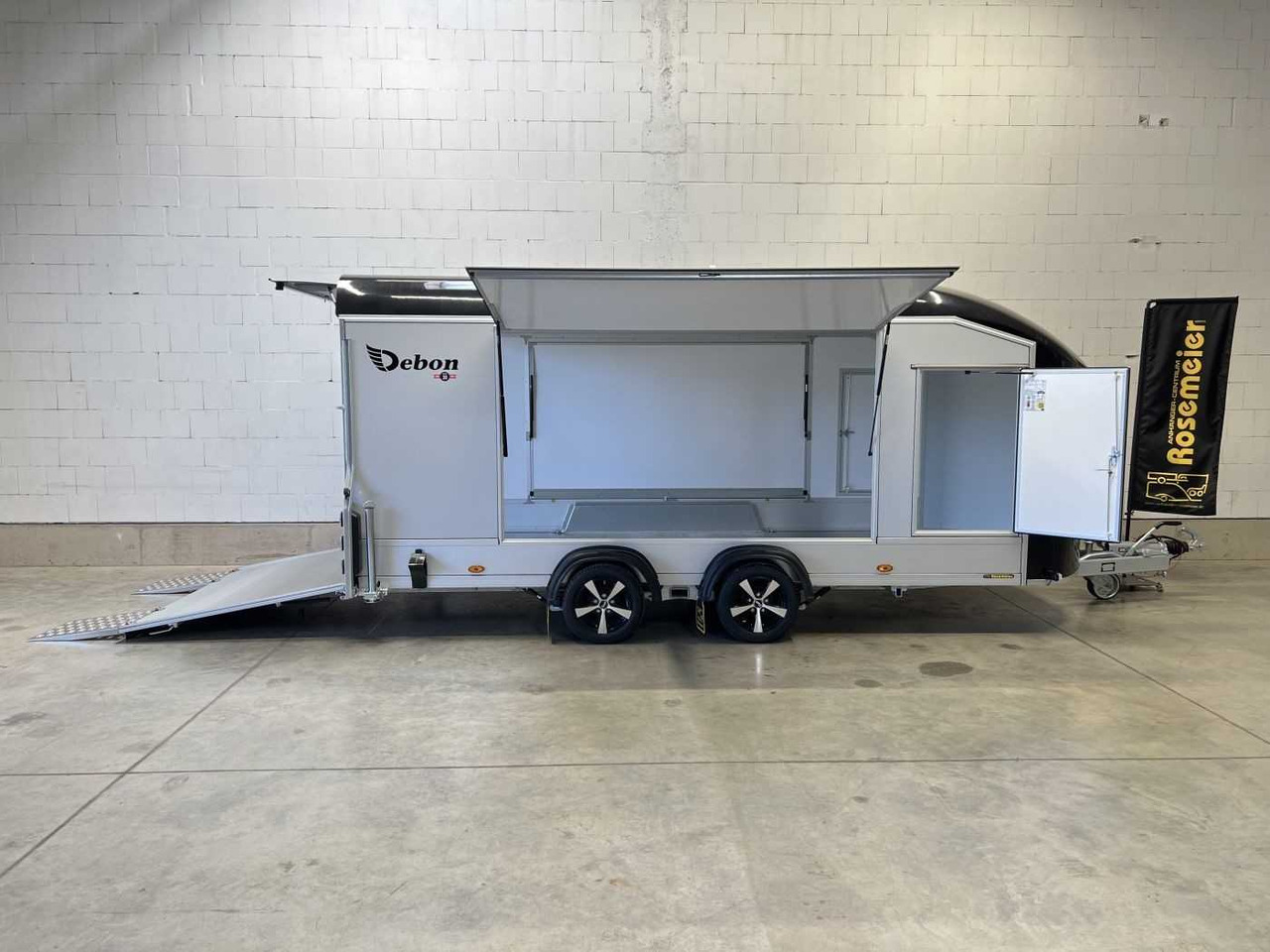 CHEVAL LIBERTE DEBON C1000 Roadster ALF Autotransporter geschlossen - Autovežis priekaba: foto 1 CHEVAL LIBERTE DEBON C1000 Roadster ALF Autotransporter geschlossen - Autovežis priekaba: foto 1