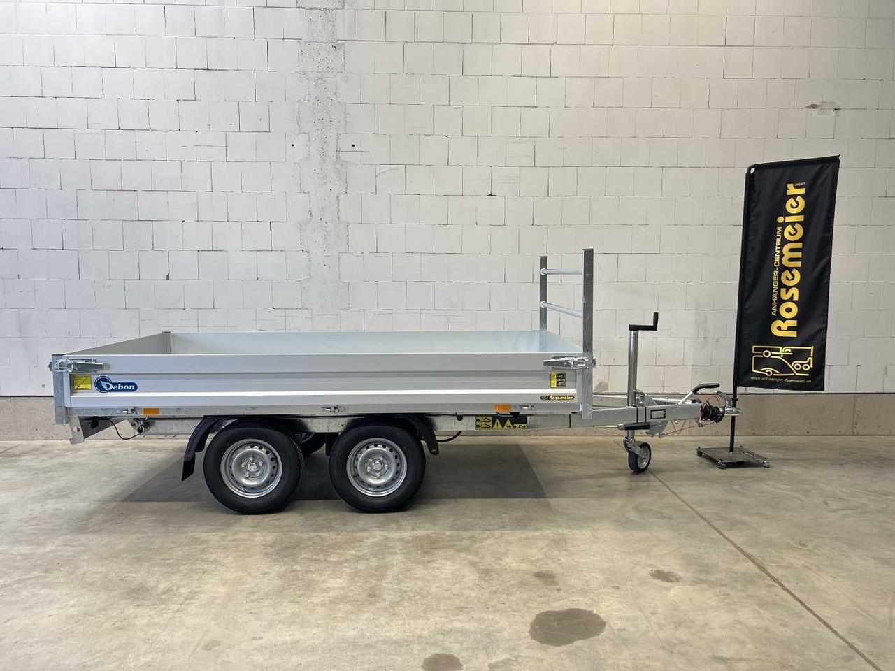 CHEVAL LIBERTE DEBON PW1.2E Lux E-Pumpe Rückwärtskipper - Savivartis priekaba: foto 5 CHEVAL LIBERTE DEBON PW1.2E Lux E-Pumpe Rückwärtskipper - Savivartis priekaba: foto 5