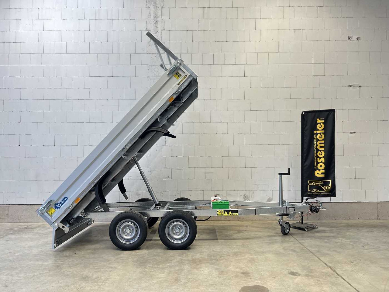 CHEVAL LIBERTE DEBON PW1.2E Lux E-Pumpe Rückwärtskipper - Savivartis priekaba: foto 1 CHEVAL LIBERTE DEBON PW1.2E Lux E-Pumpe Rückwärtskipper - Savivartis priekaba: foto 1