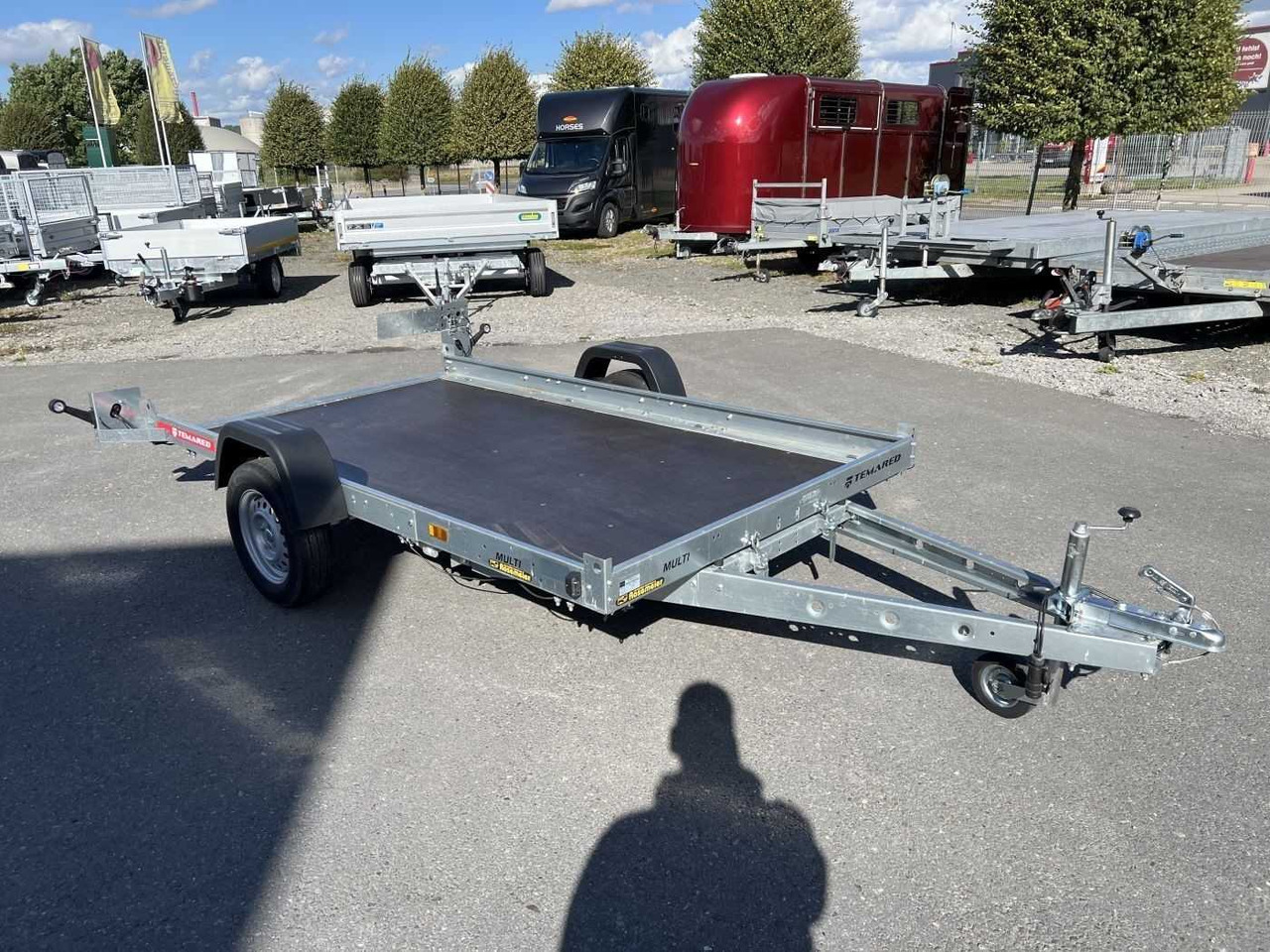 DC Plattform Motorradanhänger kippbar - Motociklo priekaba: foto 2 DC Plattform Motorradanhänger kippbar - Motociklo priekaba: foto 2