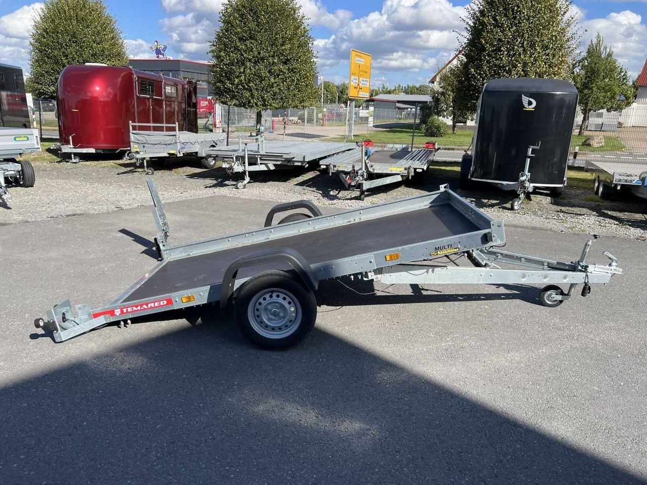 DC Plattform Motorradanhänger kippbar - Motociklo priekaba: foto 1 DC Plattform Motorradanhänger kippbar - Motociklo priekaba: foto 1