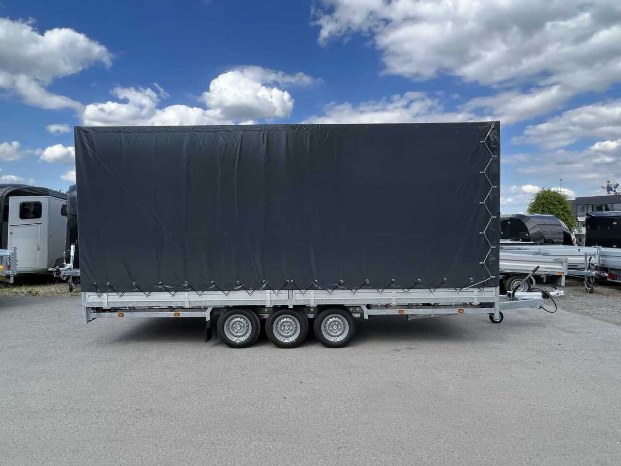 Nauja Automobilinė priekaba HULCO Medax-3 3500 Plane Hochlader: foto 1