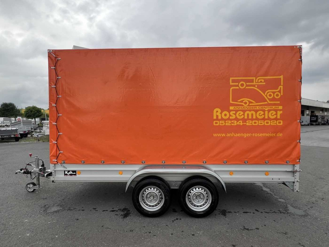 KOCH 150.400.26 Plane Kastenanhänger gebremst - Tentinė priekaba: foto 5 KOCH 150.400.26 Plane Kastenanhänger gebremst - Tentinė priekaba: foto 5