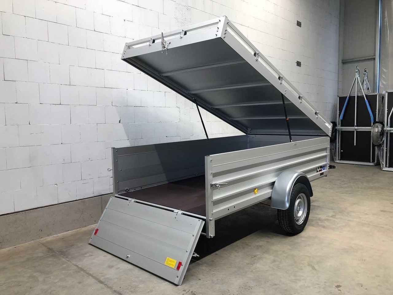 KOCH 7.13 1 BWEH Deckelanhänger - Automobilinė priekaba: foto 1 KOCH 7.13 1 BWEH Deckelanhänger - Automobilinė priekaba: foto 1