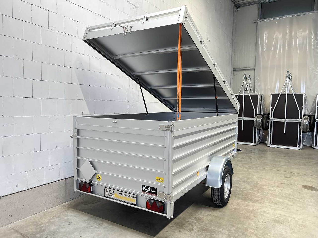 KOCH 7.13 3 BWEH Tür Deckelanhänger - Automobilinė priekaba: foto 4 KOCH 7.13 3 BWEH Tür Deckelanhänger - Automobilinė priekaba: foto 4