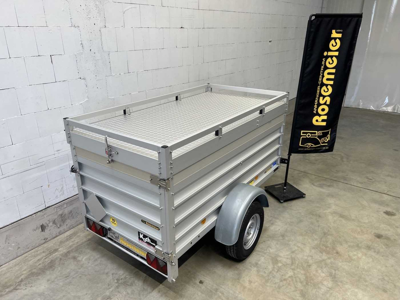 KOCH B1000 2 x BWEH Deckel Tür Deckelanhänger - Automobilinė priekaba: foto 3 KOCH B1000 2 x BWEH Deckel Tür Deckelanhänger - Automobilinė priekaba: foto 3