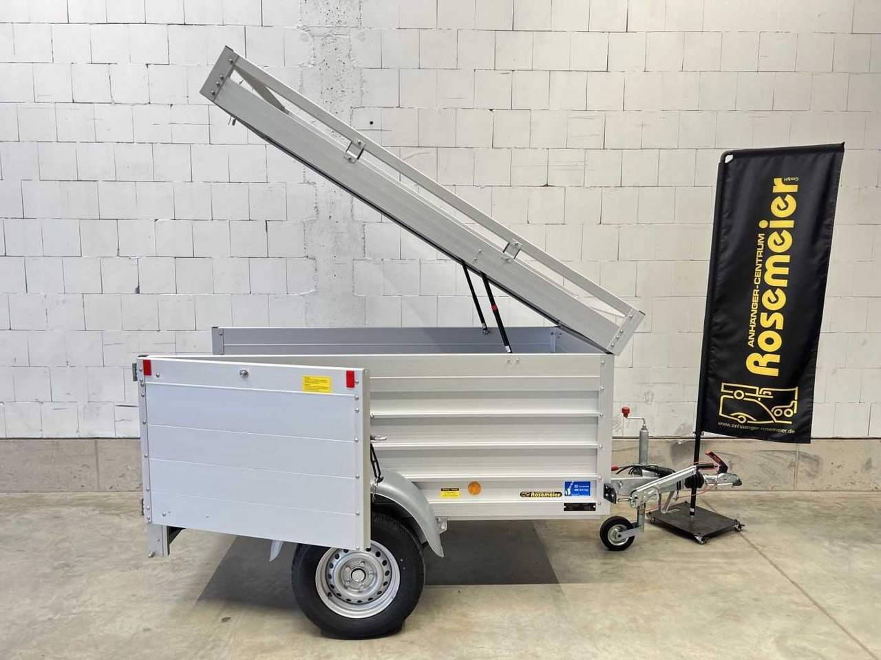 KOCH B1000 2 x BWEH Deckel Tür Deckelanhänger - Automobilinė priekaba: foto 1 KOCH B1000 2 x BWEH Deckel Tür Deckelanhänger - Automobilinė priekaba: foto 1