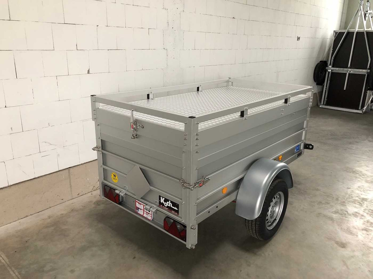 Nauja Automobilinė priekaba KOCH B1000 BWEH Deckel Deckelanhänger: foto 14