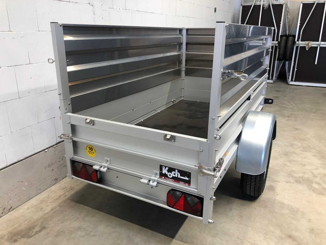 KOCH U2 mit Kastenaufsatz Kastenanhänger ungebremst - Automobilinė priekaba: foto 4 KOCH U2 mit Kastenaufsatz Kastenanhänger ungebremst - Automobilinė priekaba: foto 4