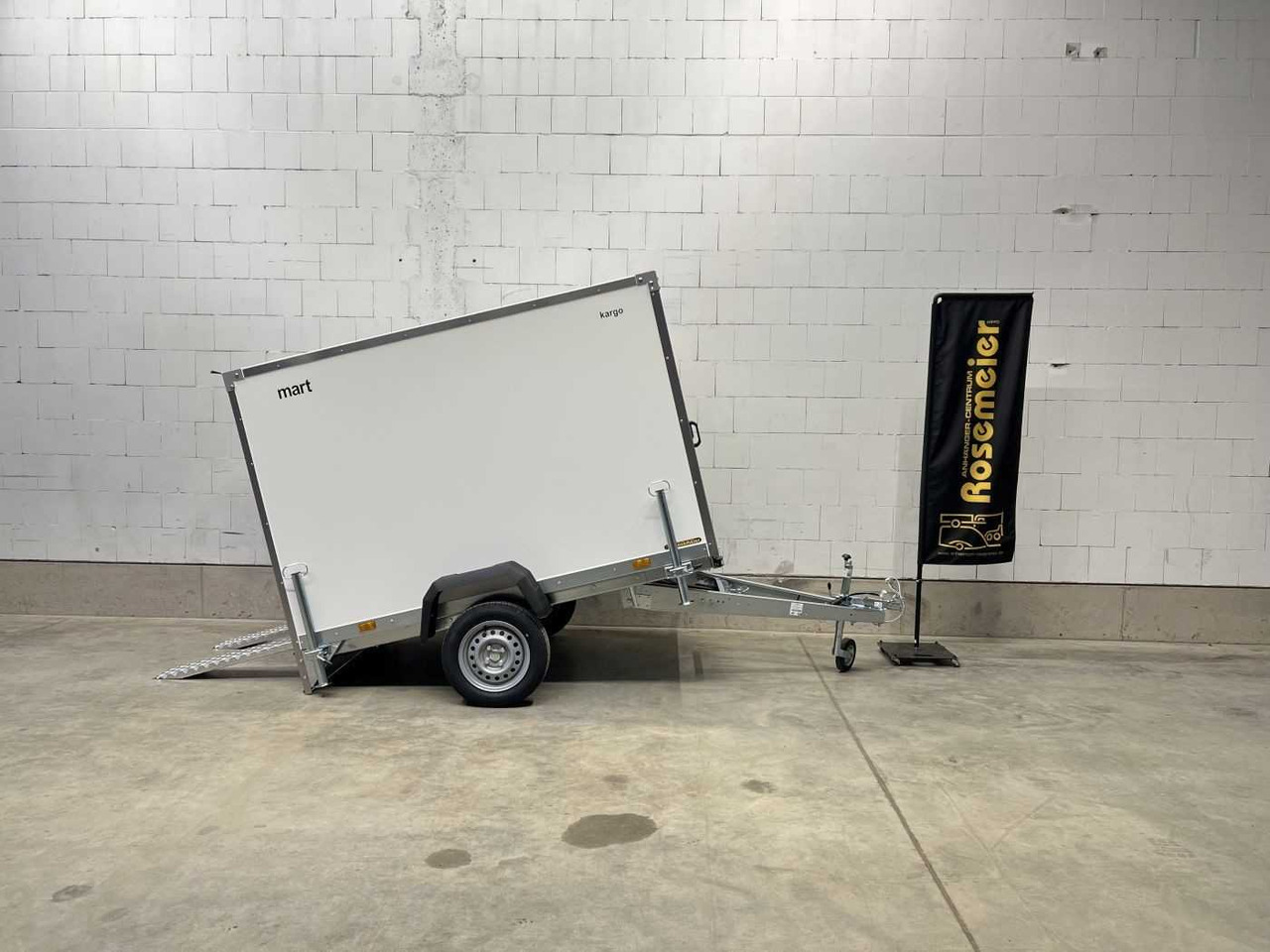 MARTZ Smart Kargo 232 0,75T Kofferanhänger - Motociklo priekaba: foto 1 MARTZ Smart Kargo 232 0,75T Kofferanhänger - Motociklo priekaba: foto 1