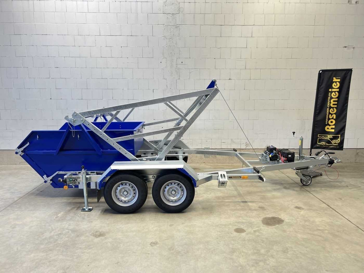 BLYSS KTT V2L mit Mulde Kabeltrommelanhänger - Priekaba: foto 2 BLYSS KTT V2L mit Mulde Kabeltrommelanhänger - Priekaba: foto 2