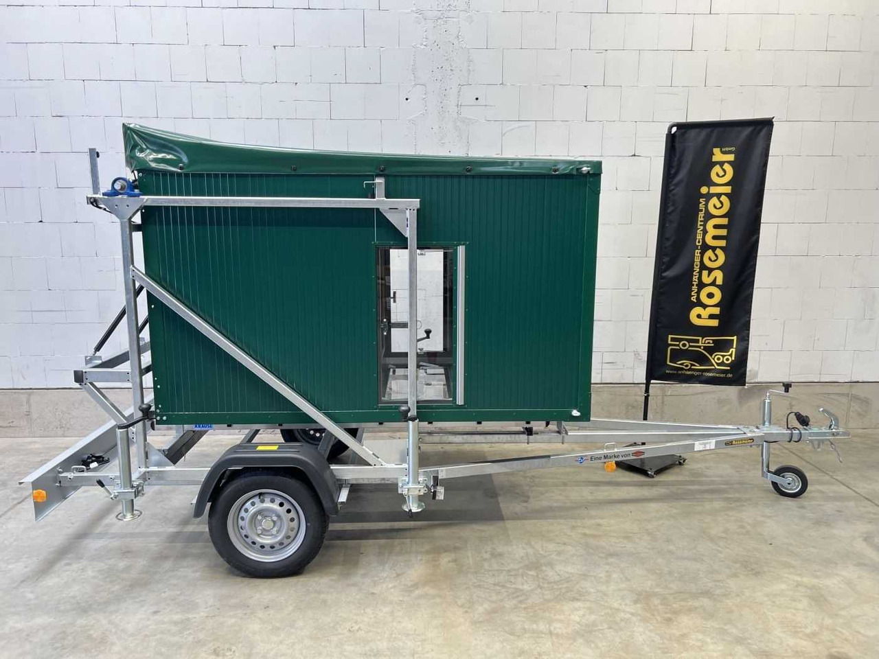 TPV Jagdkanzel mobil Anhänger ungebremst - Priekaba: foto 2 TPV Jagdkanzel mobil Anhänger ungebremst - Priekaba: foto 2