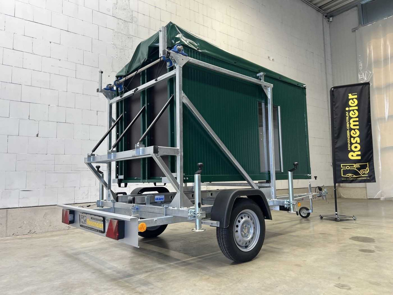 TPV Jagdkanzel mobil Anhänger ungebremst - Priekaba: foto 5 TPV Jagdkanzel mobil Anhänger ungebremst - Priekaba: foto 5