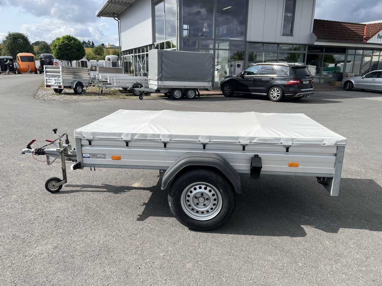 SARIS McAlu Flachplane Kastenanhänger gebremst - Automobilinė priekaba: foto 5 SARIS McAlu Flachplane Kastenanhänger gebremst - Automobilinė priekaba: foto 5
