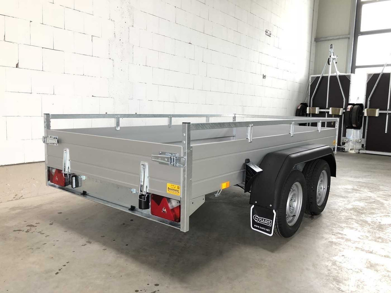 SARIS McAlu Pro 305 153 2000 2 Ramp Kastenanhänger geb - Automobilinė priekaba: foto 2 SARIS McAlu Pro 305 153 2000 2 Ramp Kastenanhänger geb - Automobilinė priekaba: foto 2