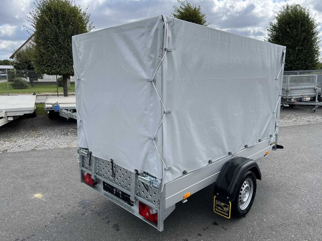 SARIS McAlu Pro DV75 mit Plane Kastenanhänger ungebrem - Automobilinė priekaba: foto 3 SARIS McAlu Pro DV75 mit Plane Kastenanhänger ungebrem - Automobilinė priekaba: foto 3