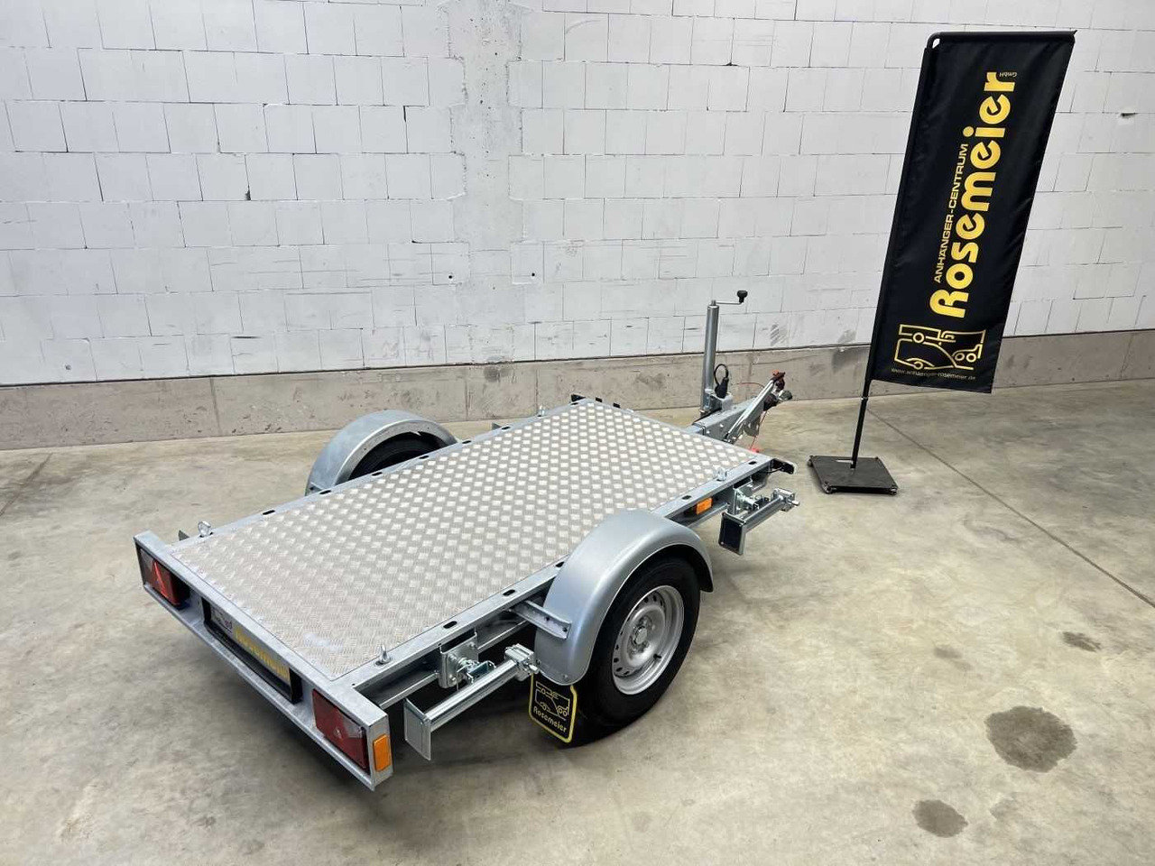 VEZEKO Generator 1-Achser Maschinentransporter - Motociklo priekaba: foto 4 VEZEKO Generator 1-Achser Maschinentransporter - Motociklo priekaba: foto 4