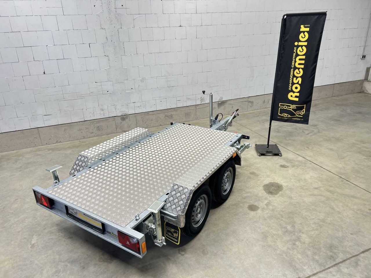 VEZEKO Generator 2-Achser Maschinentransporter - Motociklo priekaba: foto 5 VEZEKO Generator 2-Achser Maschinentransporter - Motociklo priekaba: foto 5