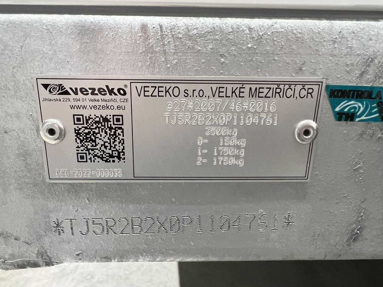 Nauja Furgonas priekaba VEZEKO Husky FB K 35.40 Abs Kofferanhänger Kofferanhänger: foto 16