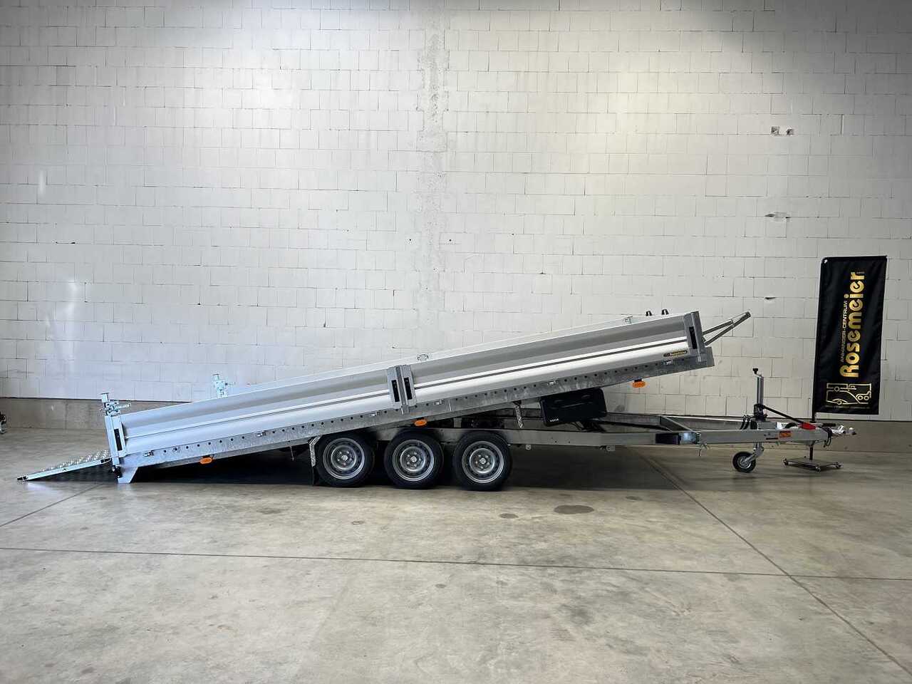 VEZEKO Jumbo W 35.51 Tridem Maschinentransporter - Priekaba spec technikai: foto 1 VEZEKO Jumbo W 35.51 Tridem Maschinentransporter - Priekaba spec technikai: foto 1