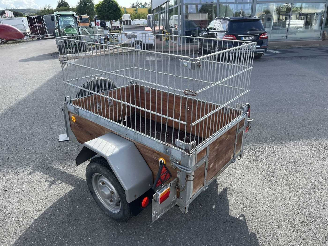 ZSB Gitter Kastenanhänger ungebremst - Automobilinė priekaba: foto 5 ZSB Gitter Kastenanhänger ungebremst - Automobilinė priekaba: foto 5