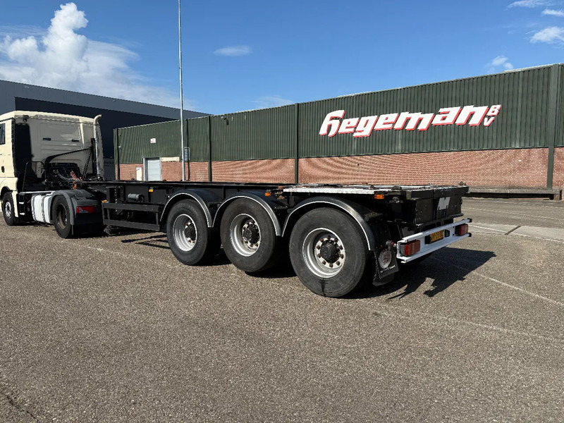 Van Hool Van Hool container chassis / SAF drum / 2x Lift Axle / tankcontainer - Konteineris-vežimus/ Sukeisti kūną puspriekabė: foto 1 Van Hool Van Hool container chassis / SAF drum / 2x Lift Axle / tankcontainer - Konteineris-vežimus/ Sukeisti kūną puspriekabė: foto 1