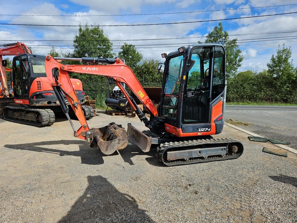 KUBOTA U 27-4 - Mini ekskavatorius: foto 2 KUBOTA U 27-4 - Mini ekskavatorius: foto 2