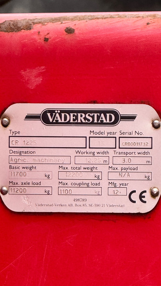 Väderstad Carrier 1225 # CrossCutter#neue Steelrunner - Diskiniai skutikai: foto 2 Väderstad Carrier 1225 # CrossCutter#neue Steelrunner - Diskiniai skutikai: foto 2