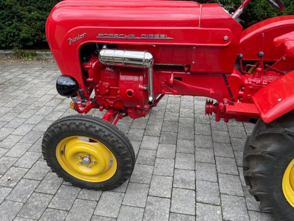 Porsche Junior 108 - Mini traktorius: foto 4 Porsche Junior 108 - Mini traktorius: foto 4