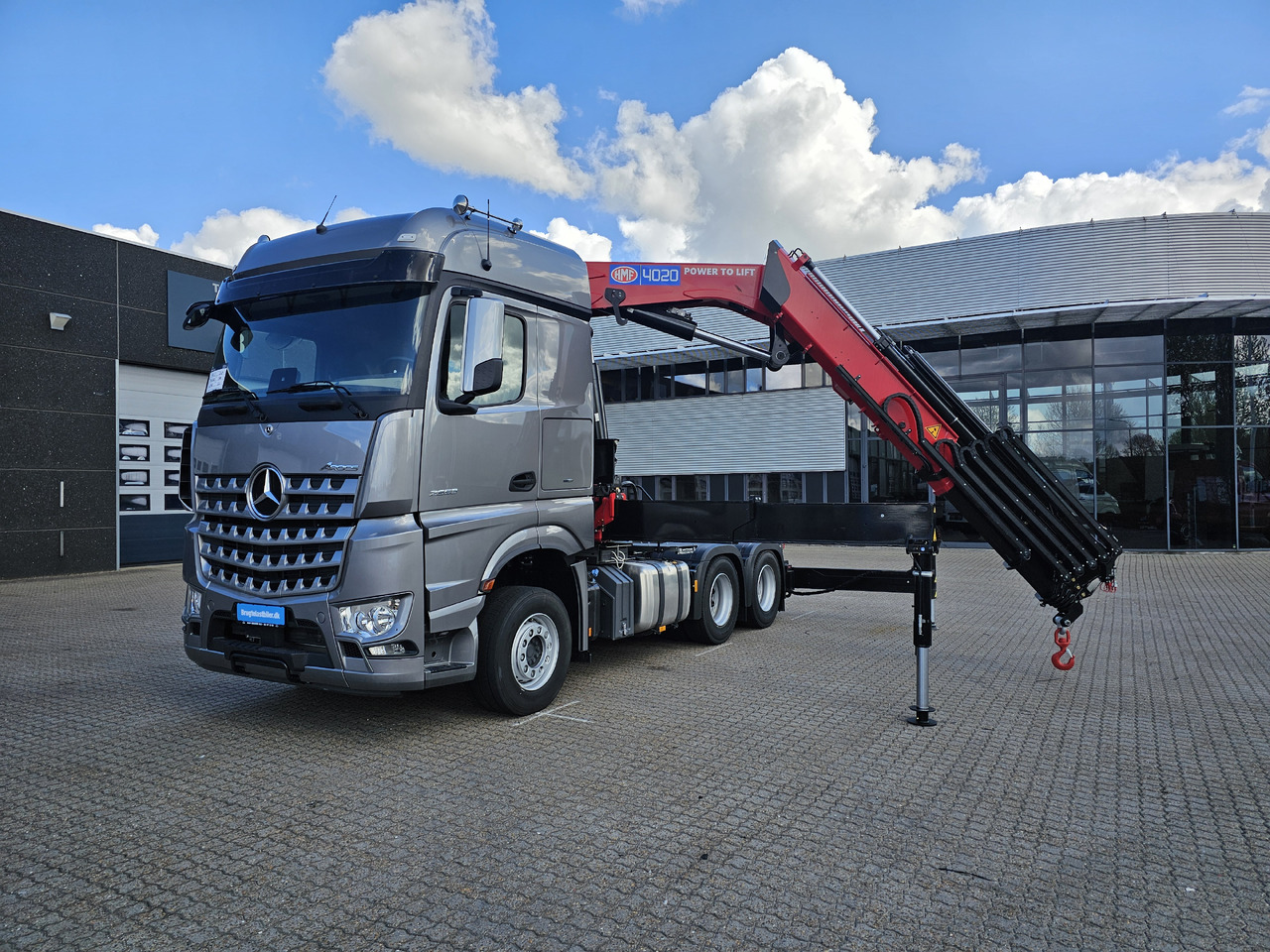 Mercedes Arocs 2653 6x4 40 T-mtr. - Sunkvežimis su kranu, Vilkikas: foto 1 Mercedes Arocs 2653 6x4 40 T-mtr. - Sunkvežimis su kranu, Vilkikas: foto 1