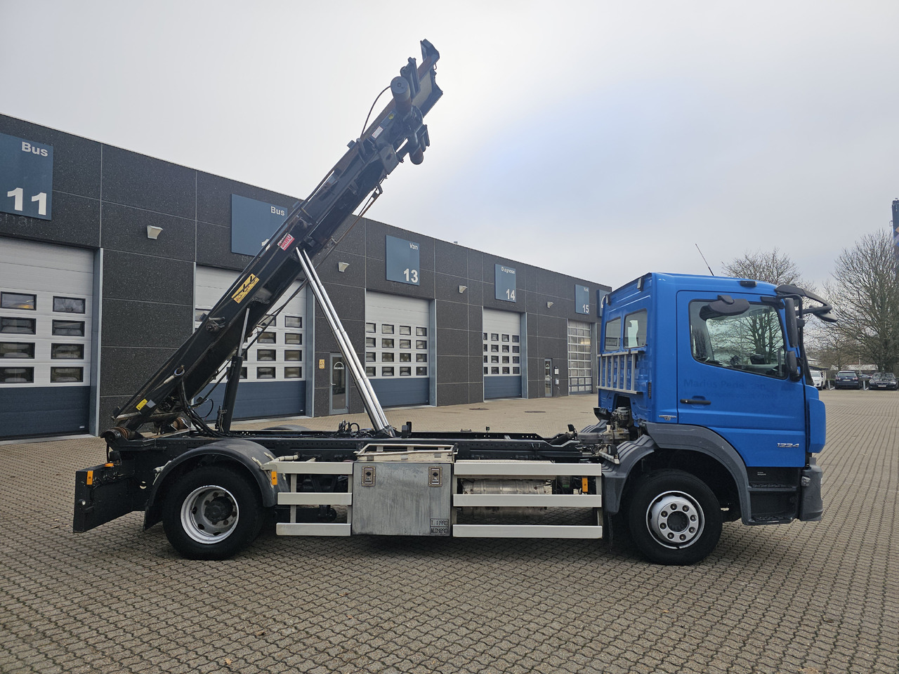 Konteineris-vežimus/ Sukeisti kūną sunkvežimis Mercedes Atego 1224: foto 8