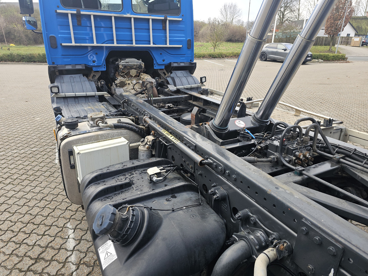 Konteineris-vežimus/ Sukeisti kūną sunkvežimis Mercedes Atego 1224: foto 12