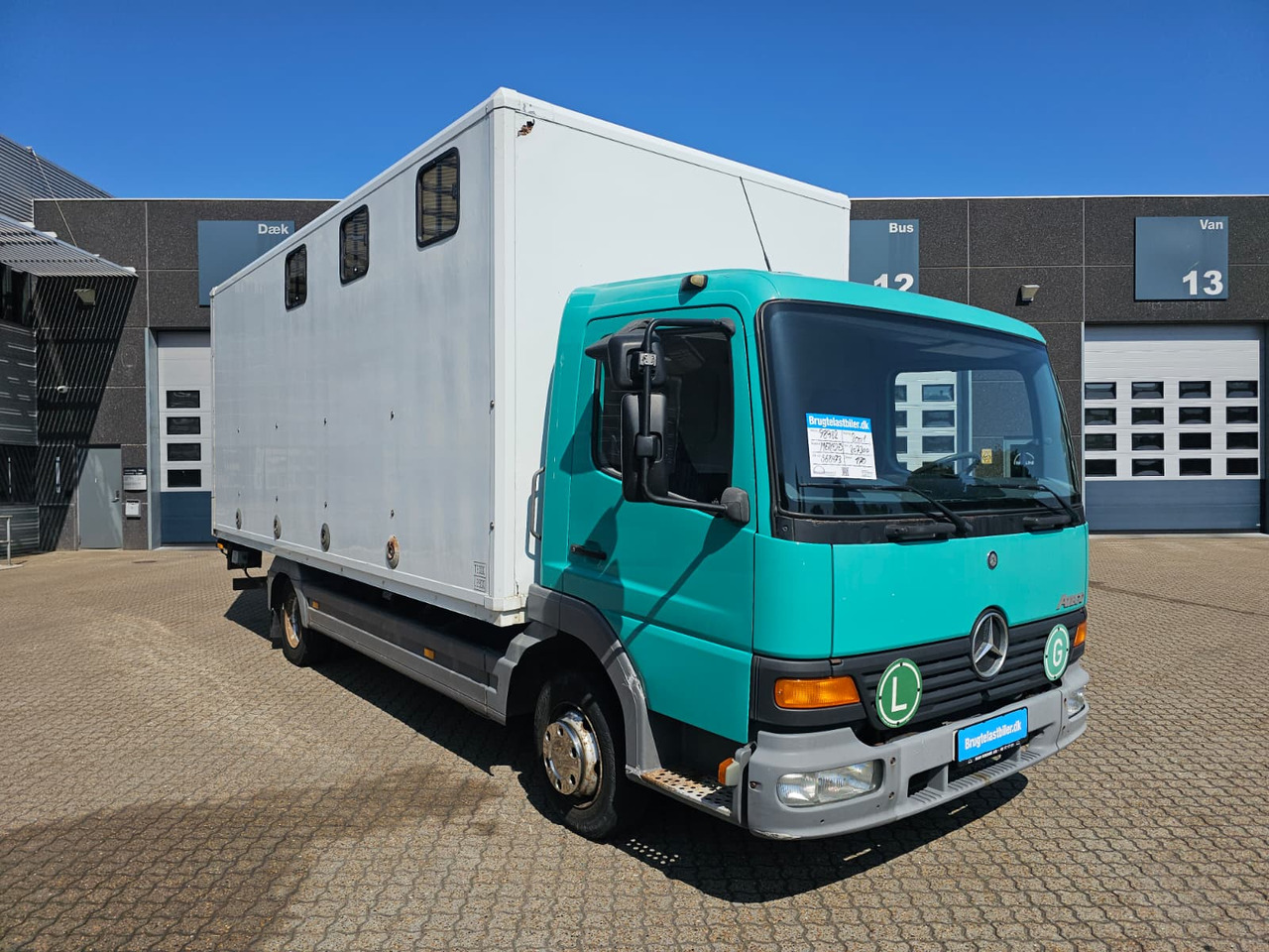 Mercedes Atego 817 - Gyvulių pervežimo sunkvežimis: foto 2 Mercedes Atego 817 - Gyvulių pervežimo sunkvežimis: foto 2