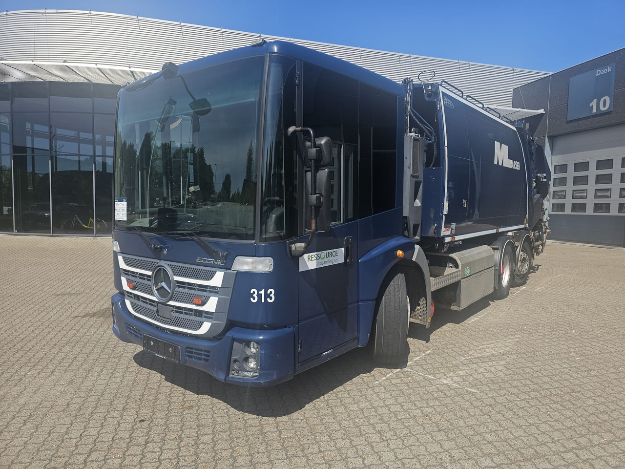 Šiukšliavežis Mercedes Econic 2630 Gas-CNG: foto 1