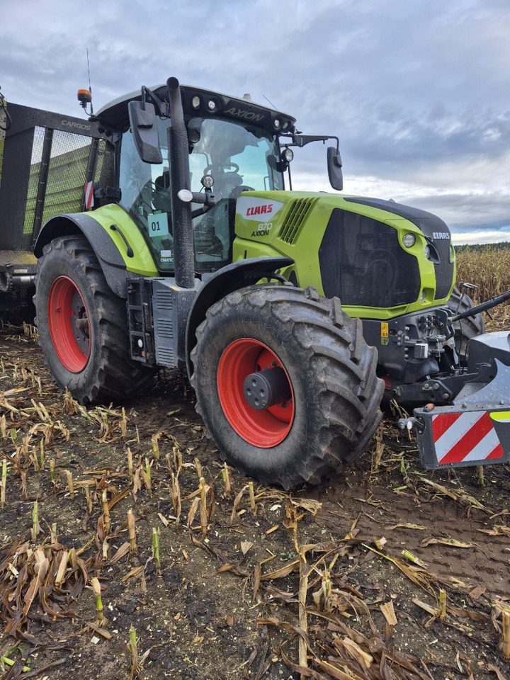 CLAAS Axion 870 - Traktorius: foto 1 CLAAS Axion 870 - Traktorius: foto 1