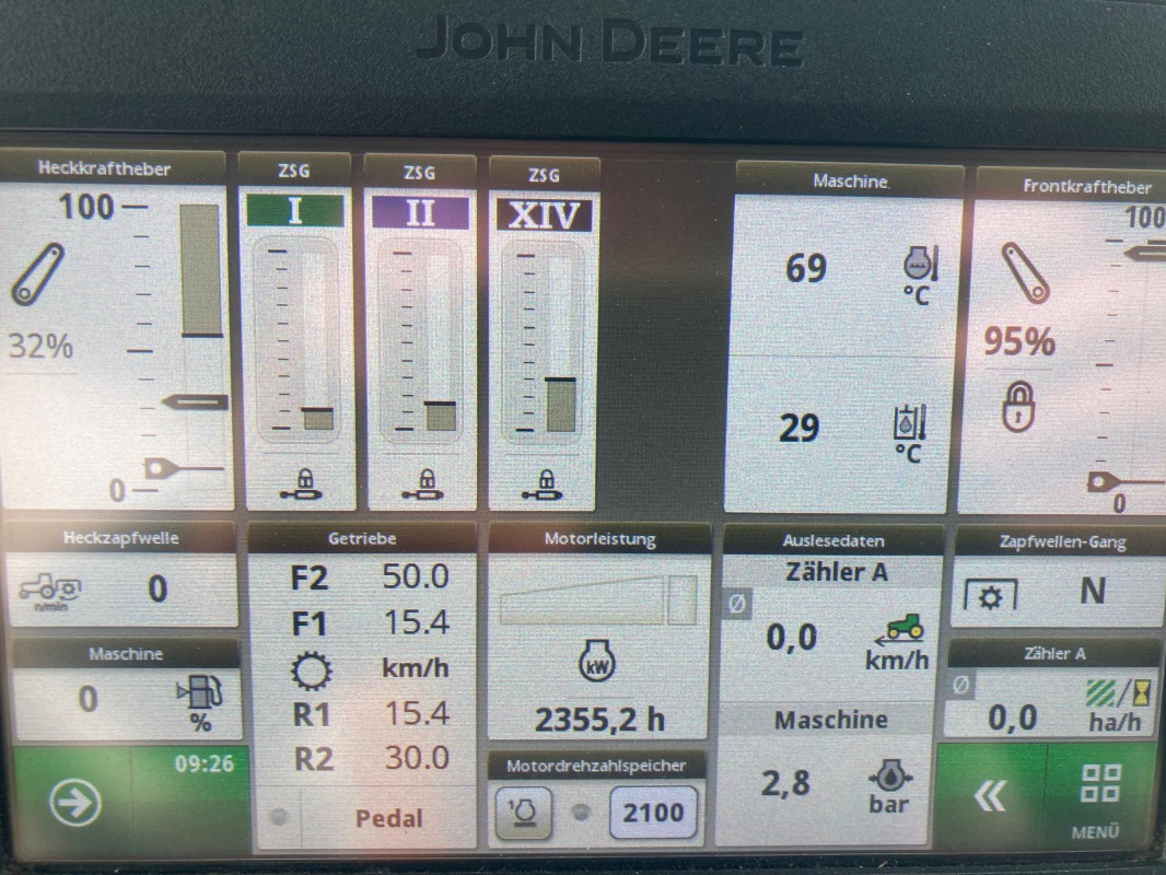 John Deere 6110R - Traktorius: foto 4 John Deere 6110R - Traktorius: foto 4
