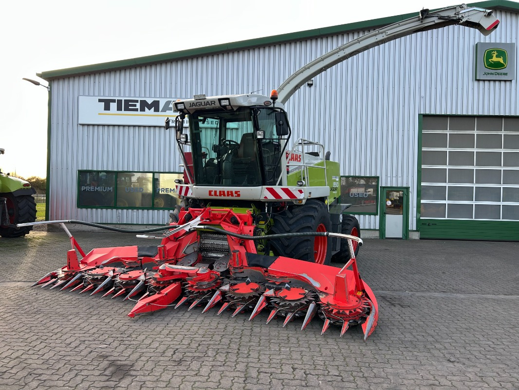CLAAS Jaguar 890 mit Kemper 360 und PU - Kombainas: foto 1 CLAAS Jaguar 890 mit Kemper 360 und PU - Kombainas: foto 1