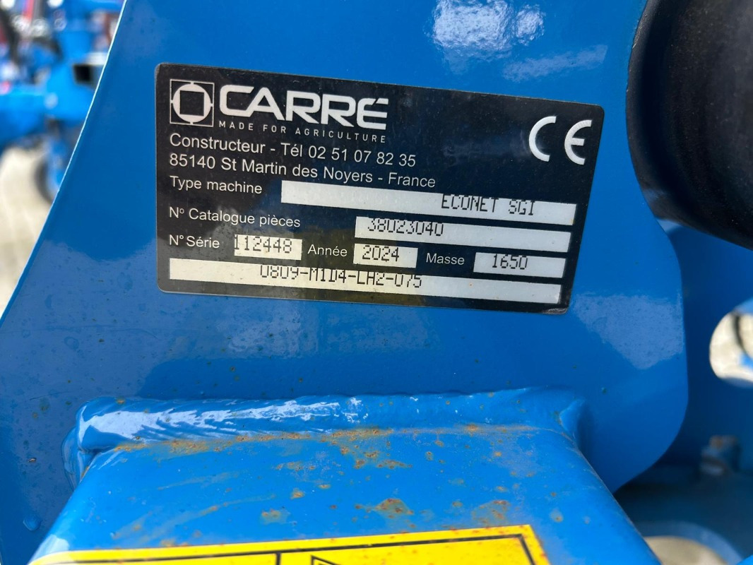 Carré/Carre ECONET SGI 8R75 - Žemės dirbimo technika: foto 4 Carré/Carre ECONET SGI 8R75 - Žemės dirbimo technika: foto 4
