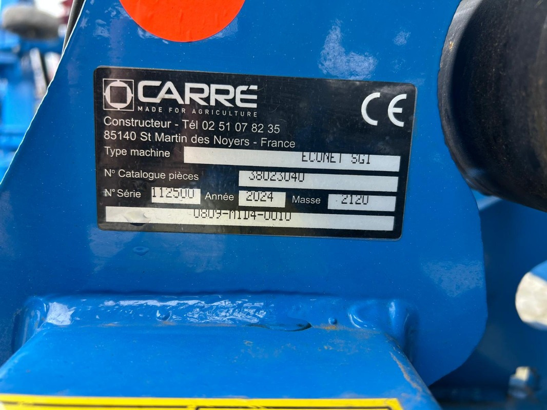 Carré/Carre ECONET SGI 8R75 XL *DEMO 2024* - Žemės dirbimo technika: foto 3 Carré/Carre ECONET SGI 8R75 XL *DEMO 2024* - Žemės dirbimo technika: foto 3