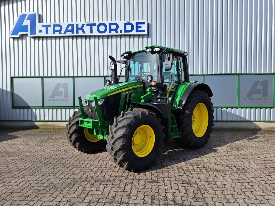 John Deere 6100M **MIETRÜCKLÄUFER** - Traktorius: foto 1 John Deere 6100M **MIETRÜCKLÄUFER** - Traktorius: foto 1