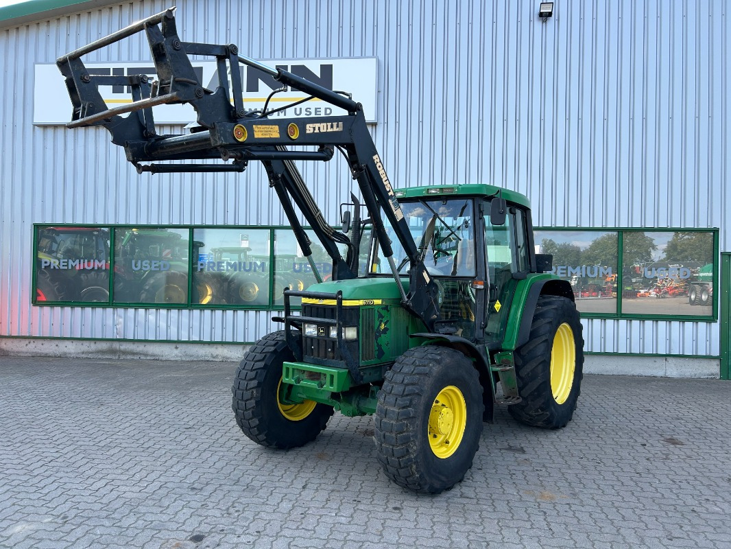 John Deere 6110 - Traktorius: foto 1 John Deere 6110 - Traktorius: foto 1