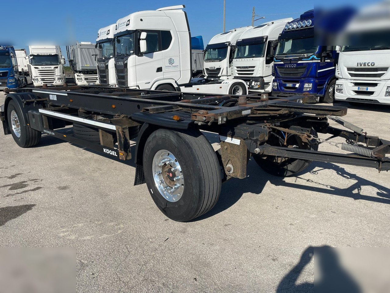 KÖGEL  - Konteineris-vežimus/ Sukeisti kūną priekaba: foto 2 KÖGEL  - Konteineris-vežimus/ Sukeisti kūną priekaba: foto 2
