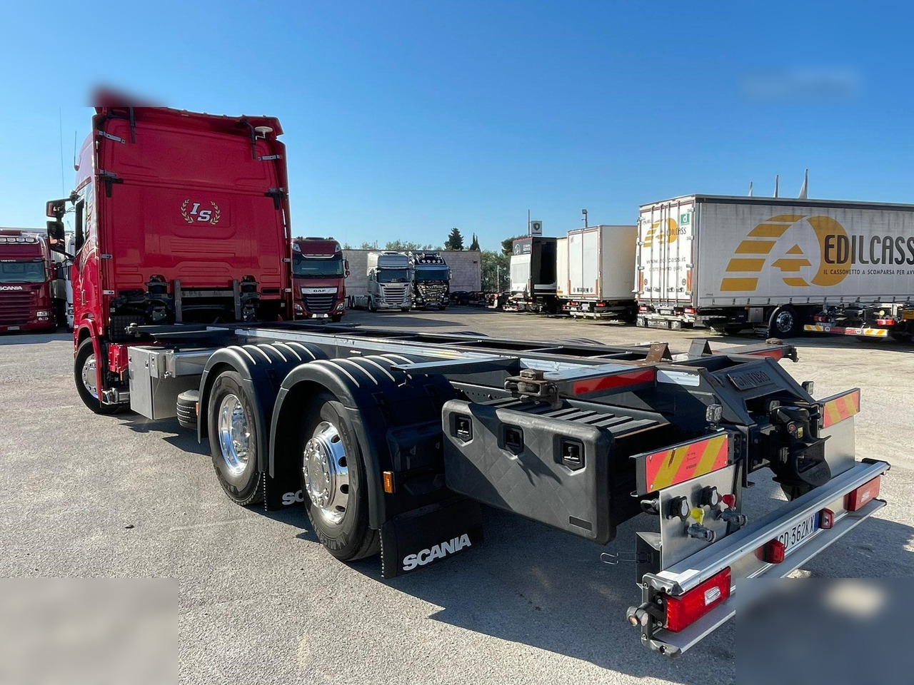 SCANIA R450 - Konteineris-vežimus/ Sukeisti kūną sunkvežimis: foto 4 SCANIA R450 - Konteineris-vežimus/ Sukeisti kūną sunkvežimis: foto 4