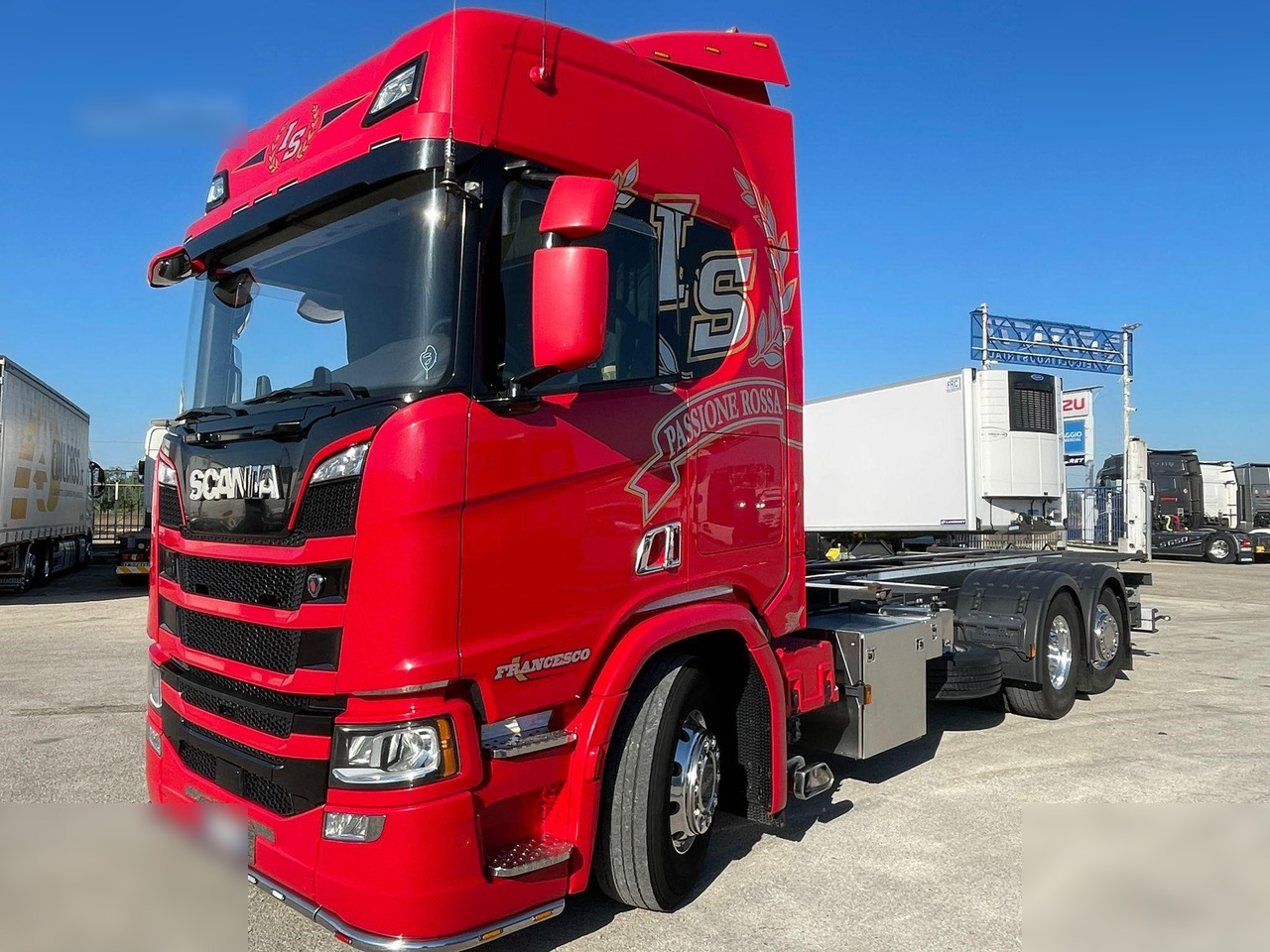 SCANIA R450 - Konteineris-vežimus/ Sukeisti kūną sunkvežimis: foto 3 SCANIA R450 - Konteineris-vežimus/ Sukeisti kūną sunkvežimis: foto 3