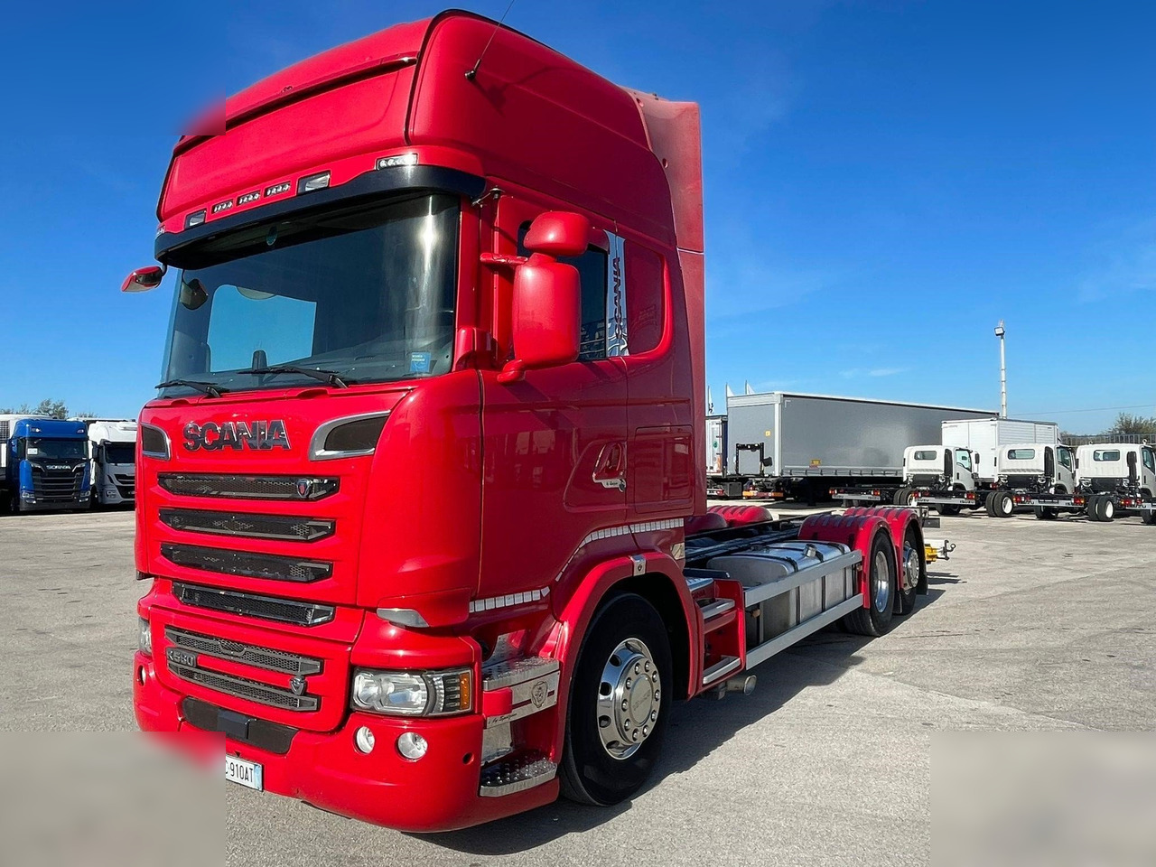 SCANIA R580 - Konteineris-vežimus/ Sukeisti kūną sunkvežimis: foto 1 SCANIA R580 - Konteineris-vežimus/ Sukeisti kūną sunkvežimis: foto 1