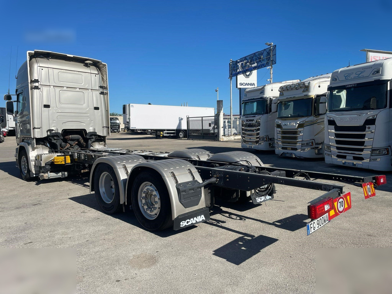 SCANIA R580 - Važiuoklės sunkvežimis: foto 3 SCANIA R580 - Važiuoklės sunkvežimis: foto 3