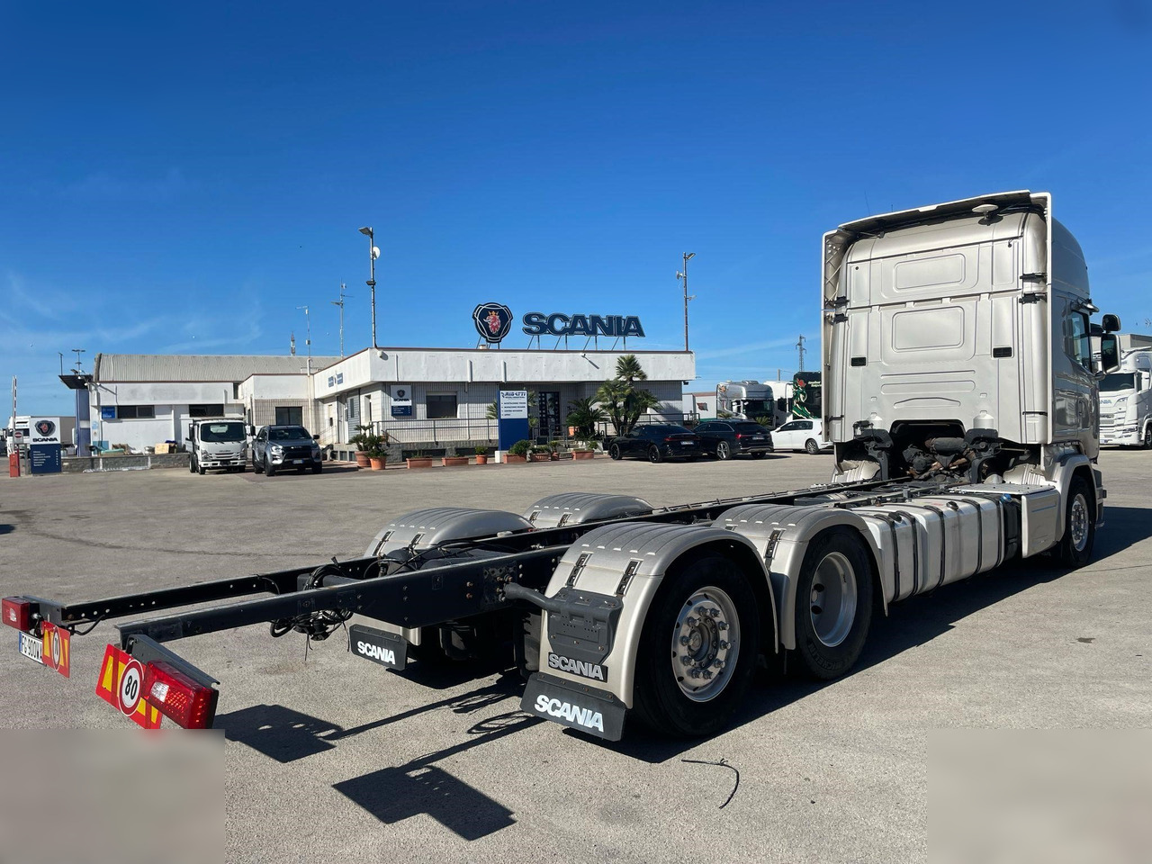 SCANIA R580 - Važiuoklės sunkvežimis: foto 4 SCANIA R580 - Važiuoklės sunkvežimis: foto 4