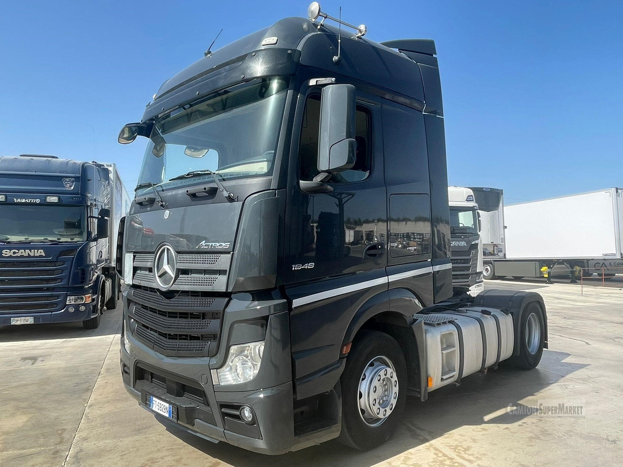 MERCEDES-BENZ ACTROS 1848 - Vilkikas: foto 1 MERCEDES-BENZ ACTROS 1848 - Vilkikas: foto 1