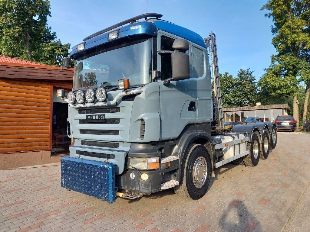 Scania R480, 8x4, EURO6 - Hook-lift sunkvežimis: foto 1 Scania R480, 8x4, EURO6 - Hook-lift sunkvežimis: foto 1